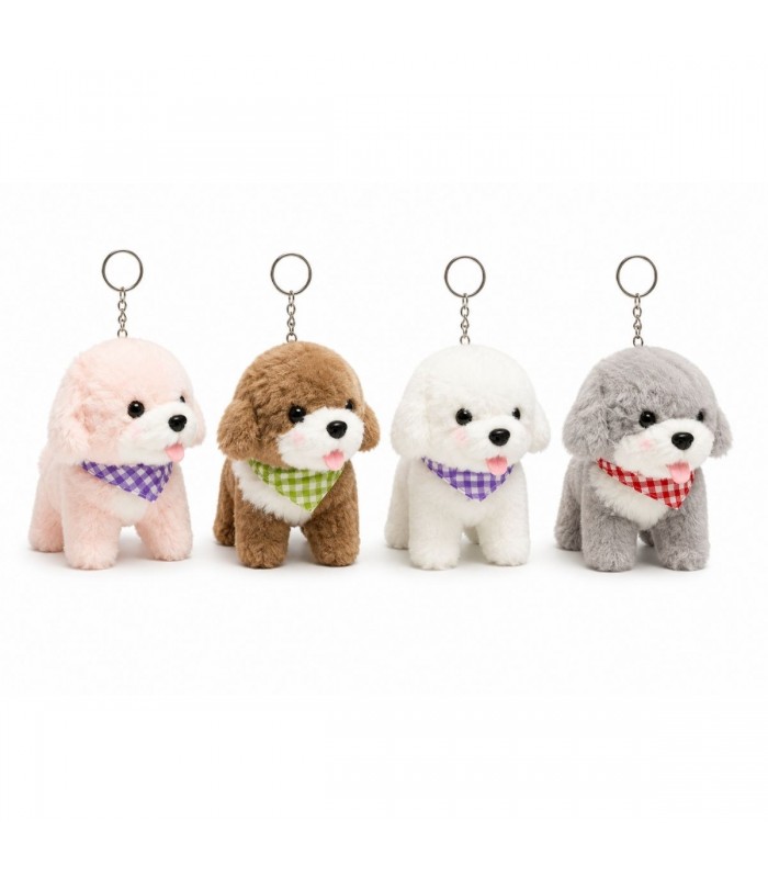 LLAVERO PELUCHE 1PS PERRO