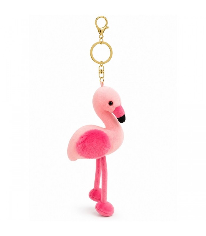 LLAVERO PELUCHE 1PS FLAMINGO
