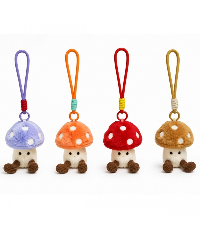 LLAVERO PELUCHE 1PS HONGO