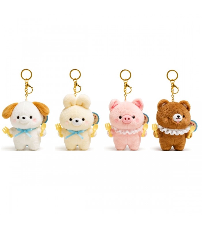 LLAVERO PELUCHE 1PS ANIMAL SURTIDO