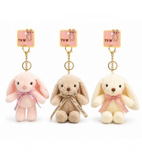 LLAVERO PELUCHE 1PS CONEJO