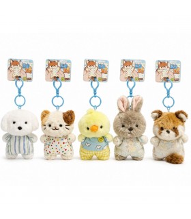 LLAVERO PELUCHE 1PS ANIMNAL