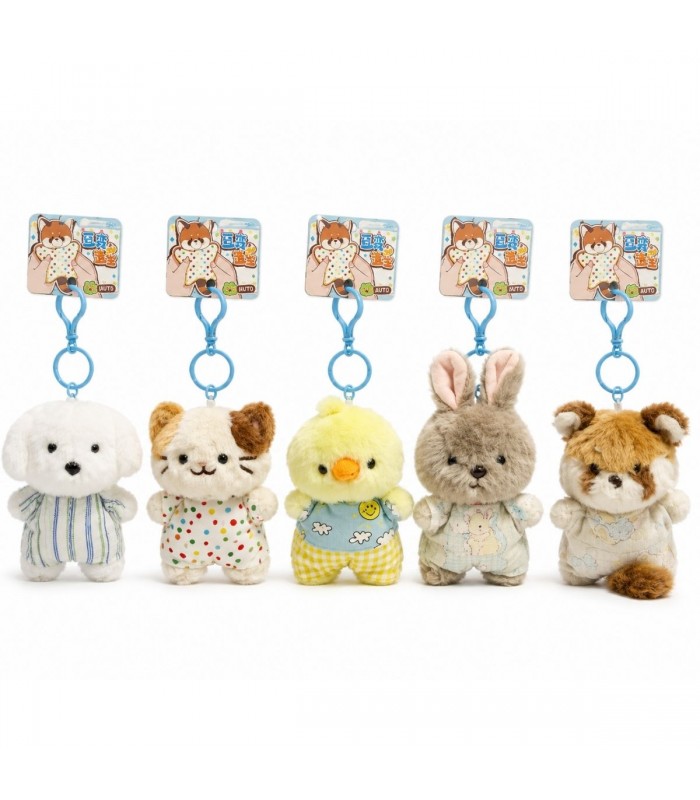 LLAVERO PELUCHE 1PS ANIMNAL
