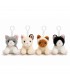 LLAVERO PELUCHE 1PS GATO