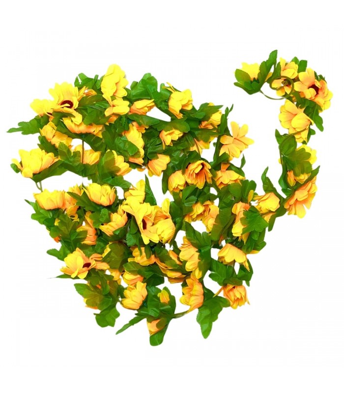 FLOR ARTIFICIAL COLGANTE 230CM GIRASOL