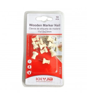 CHINCHE D/MADERA 11X13X23MM 10PS  KKYJIA
