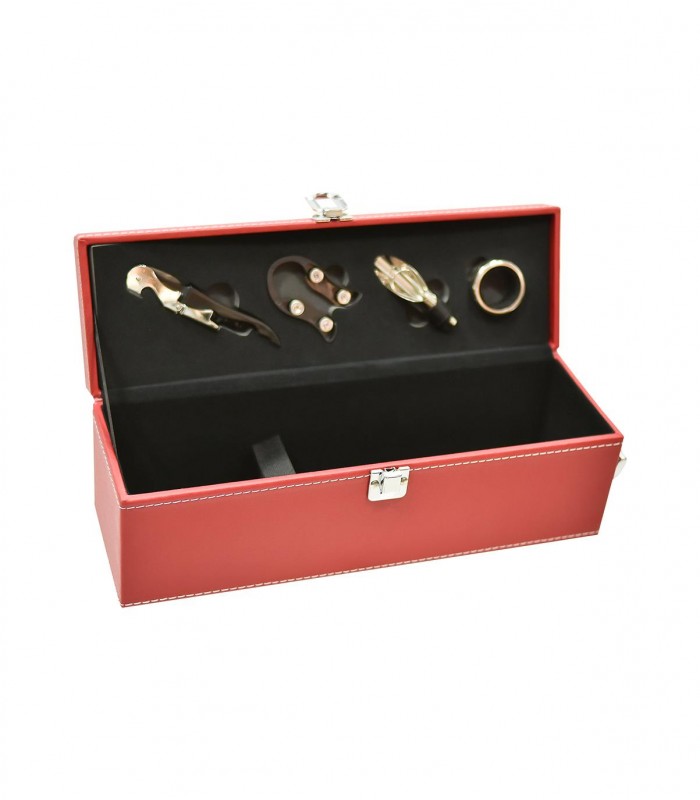 Porta Vino c/Accesorios